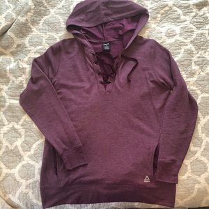 Reebok purple hoodie, Size Large